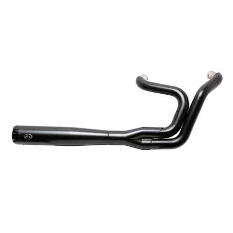 S&S SuperStreet 2:1 Exhaust System black 