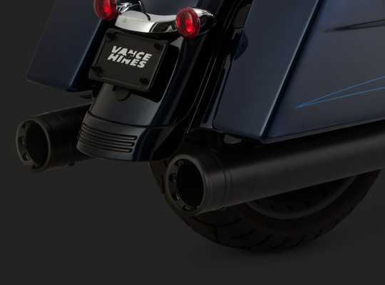 vance and hines slip on mufflers chrome with carbon end 4