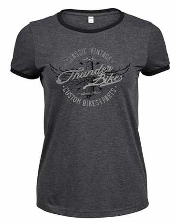 Thunderbike women´s T-Shirt Classic Vintage grey 