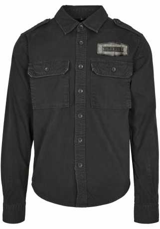 Thunderbike Clothing Thunderbike men´s Vintage Shirt black  - 19-32-1191V