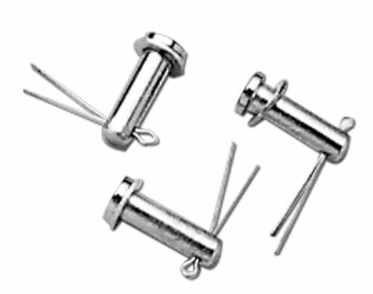 Custom Chrome Clevis Pin for Shifter Rod chrome (10)  - 19-513