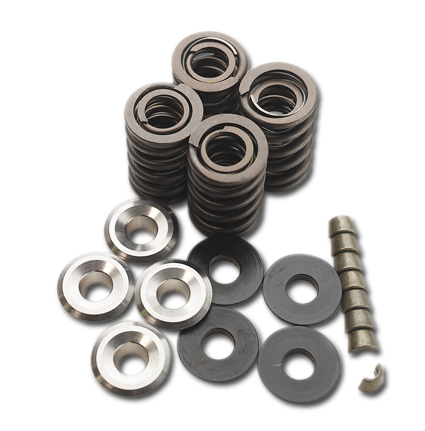 Jims Jims Valve Springs with Chromemoly Retainers (.600" lift, 160 lb. seat pressure)  - 20-962