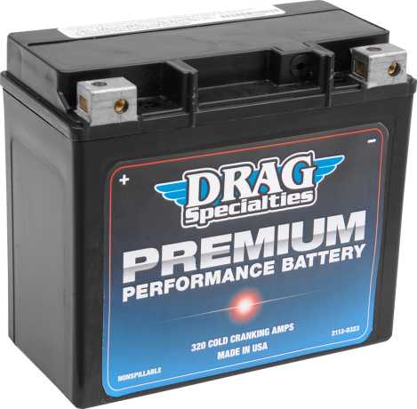 Drag Specialties Drag Specialties GYZ20H Premium AGM Batterie 320 CCA  - 21130453
