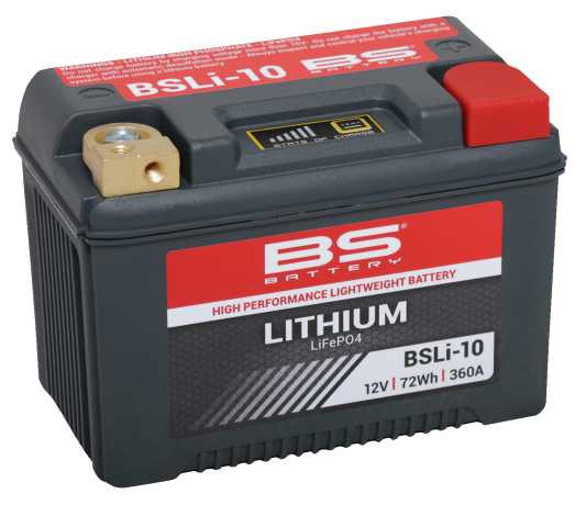 BS Battery BS Battery Lithium LiFePO4 Batterie BSLI10 6Ah 360CCA  - 21130791