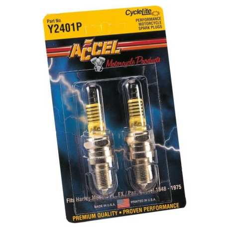 Accel Accel Platinum Spark Plug 5R6A Y2410P  - 22-024