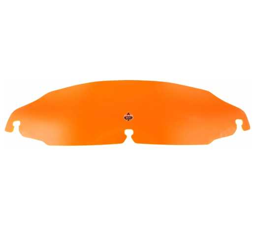 Klock Werks Ice Kolor Flare Windshield 3.5" orange 