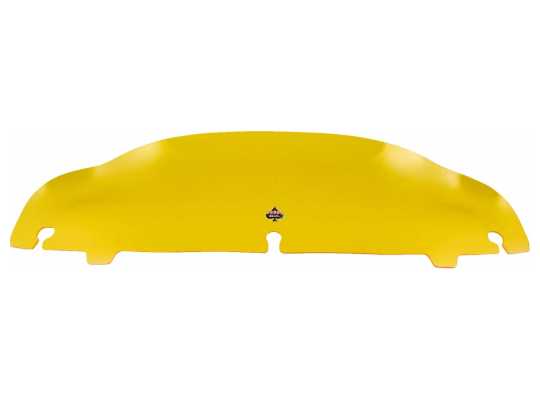 Klock Werks Kolor Flare Sport Windshield 4" yellow 