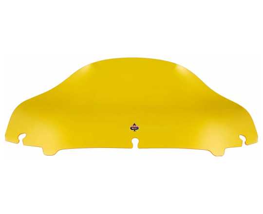 Klock Werks Kolor Flare Sport Windshield 6.5" yellow 
