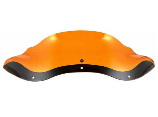 Klock Werks Kolor Flare Sport Windshield 8" orange 