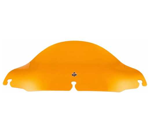 Klock Werks Kolor Flare Sport Windshield 6.5" orange 