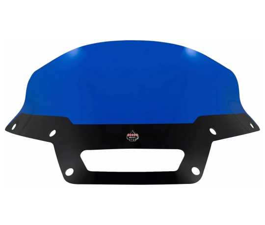 Klock Werks Kolor Flare Sport Windschild 6" blue 