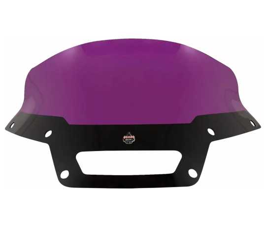 Klock Werks Kolor Flare Sport Windshield 6" purple 