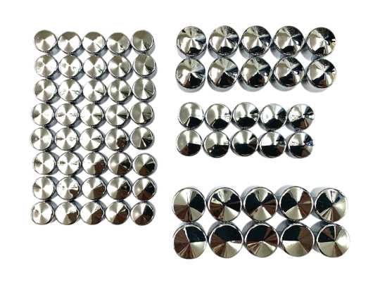 Drag Specialties Drag Specialties Bolt Cover Engine Kit chrome  - 24040984