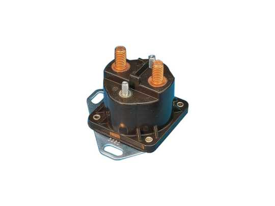 Standard Motorcycle Products Starter Relay  - 25-004
