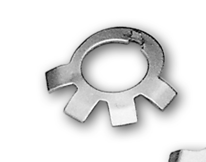 Custom Chrome Clutch Nut Lockwasher (10)  - 25-393