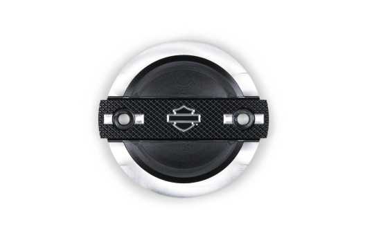 Switchback Timer Cover clear anodized & black 