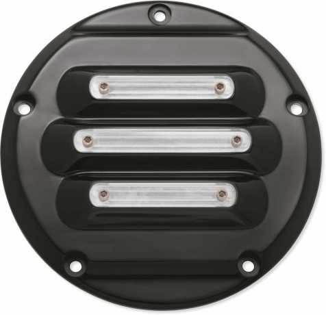 Dominion Derby Cover Gloss Black with Highlighted Slots 