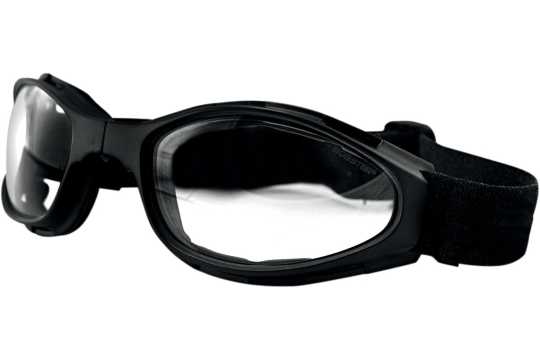 Bobster Crossfire faltbare Goggles Brille klar 