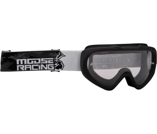Moose Racing Moose Youth Qualifier Agroid Goggles Brille schwarz  - 26012660