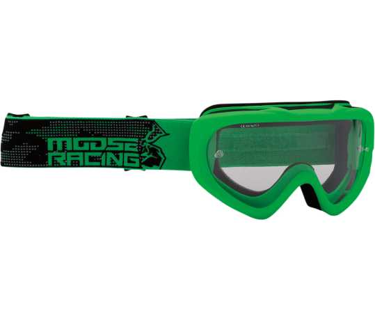 Moose Racing Moose Youth Qualifier Agroid Goggles Brille grün  - 26012662
