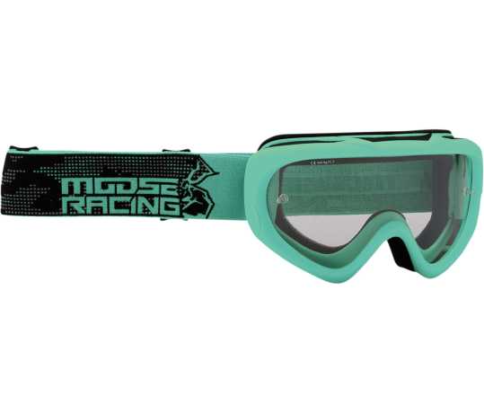 Moose Racing Moose Youth Qualifier Agroid Goggles Brille mint  - 26012664
