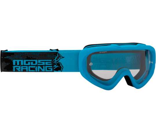 Moose Racing Moose Youth Qualifier Agroid Goggles Brille blau  - 26012666