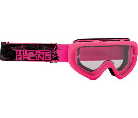 Moose Racing Moose Youth Qualifier Agroid Goggles Brille pink  - 26012679