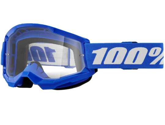 100% 100% Strata 2 Goggle blue/clear  - 26013479