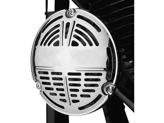 Custom Chrome Early Style Hupe mit Ziergrill 5.5"  - 28-120