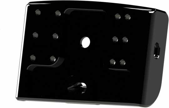 Licence plate Adapter black 