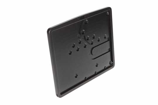 Kennzeichenträger Inside Plate 21x14,3cm (NL / BE) | schwarz matt