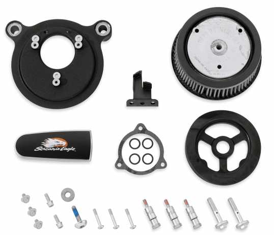 Screamin Eagle Stage I Air Cleaner Kit texture black 