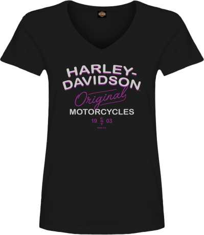 Harley-Davidson Damen T-Shirt Original Angle schwarz 