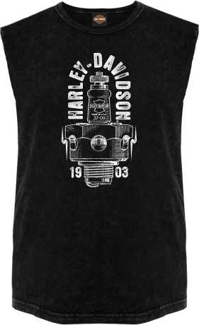 Harley-Davidson men´s Muscle Shirt Old Spark black 