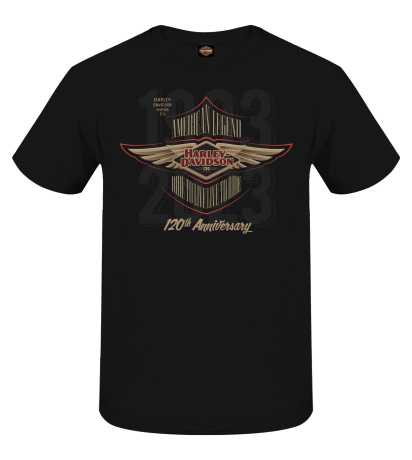 Harley-Davidson T-Shirt 120th Anniversary #2 schwarz 