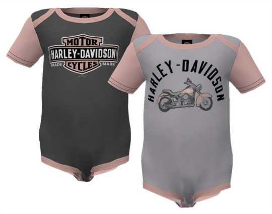 H-D Motorclothes Harley-Davidson Mädchen Body Bar & Shield 9/12 Monate - 3009234-9/12
