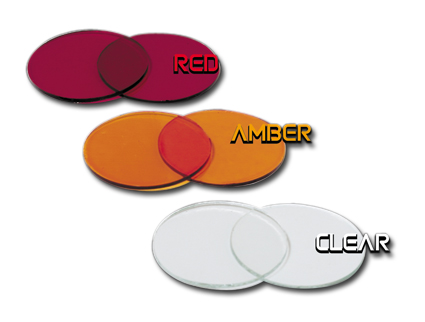 Adjure Adjure Ersatzlinsen für LED PC Boards, rot  - 33-0546