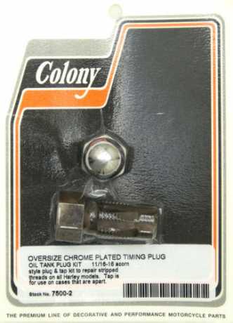 Colony Colony Oversize Timing Hole Plug with Tap 11/16"-16 TPI  - 36-062