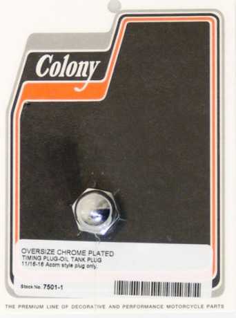 Colony Zündkontroll- Verschlussschraube 11/16"-16 TPI 