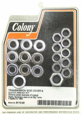 Colony Colony Screw Kit Transmission side cover & clutch arm  - 36-079