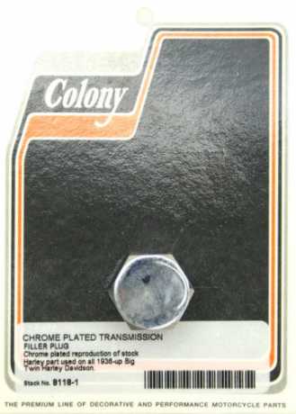 Colony Colony Transmission filler plug chrome  - 36-082