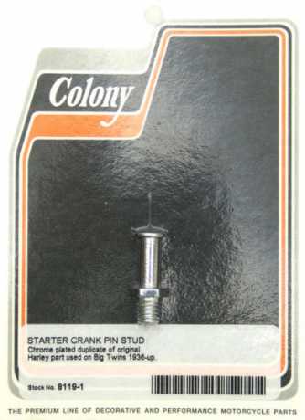 Colony Colony Kicker spring stud chrome  - 36-083