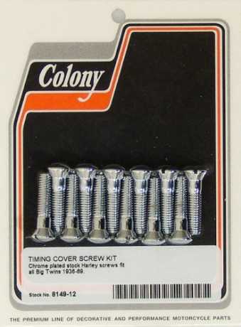 Colony Colony Time Cover Screws chrome  - 36-094