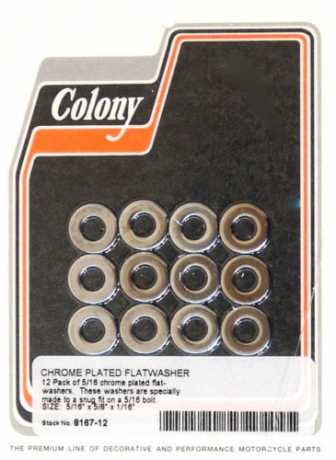 Colony Colony 5/16" Flatwashers (12)  - 36-102