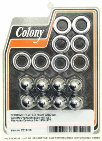 Colony Colony Cylinder Base Nuts Early Style  - 36-144