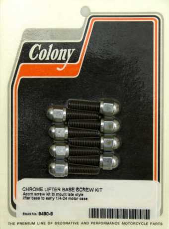 Colony Colony Lifter base screws 1/4"-24 x 7/8" countersunk head  - 36-177