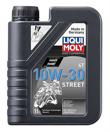 Liqui Moly Liqui Moly Engine Oil 4T 10W-30 Street 1 Liter  - 36010438