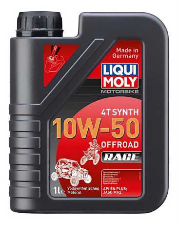 Liqui Moly Liqui Moly Engine Oil 4T Synth 10W-50 Offroad Race 1 Liter  - 36010460