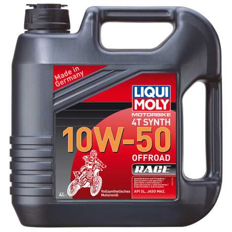 Liqui Moly Liqui Moly Engine Oil 4T Synth 10W-50 Offroad Race 4 Liter  - 36010461