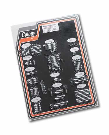 Colony Colony Schraubenkit Motor & Getriebe chrom  - 36-980